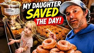 Thumbnail: My Daughter Helped Run a Donut Factory for a Day