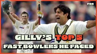 Thumbnail: Adam Gilchrist Top 5 Fast Bowlers Faced