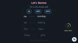 Thumbnail: PREP English Chapter 10 | Using Is Am And Are - Grammar Lesson