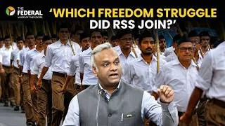 Thumbnail: Kharge's I-Day attack revives RSS row | The Federal