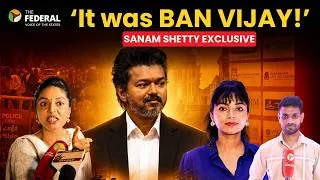 Thumbnail: Vijay fans misunderstood her? Sanam Shetty explains | NEET protest