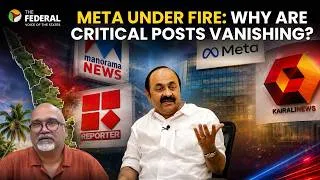 Thumbnail: Who asked Meta to take down Kerala’s critical news? | The Federal