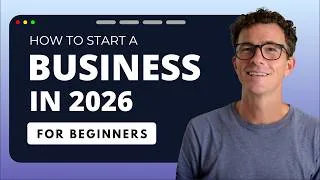 Thumbnail: How to Start a Business in 2026 (Idea to First Sale)