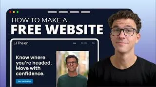 Thumbnail: How to Make a Website for Free in 2026