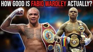 Thumbnail: How good is FABIO WARDLEY actually? 🥊