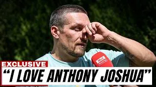 Thumbnail: Emotional Oleksandr Usyk FINALLY Breaks Silence After Vacating All His Belts for Anthony Joshua