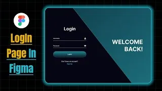 Thumbnail: Figma Login & Sign Up Page Animation Tutorial | Button & Text Field Animation
