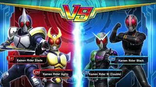 Thumbnail: Kamen Rider Climax Fighters - Blade & Agito vs Black & W