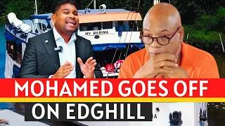 Thumbnail: Mohamed Goes CRAZY On Edghill as Guyana Mourns Lives Lost On Barima