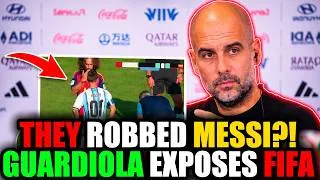Thumbnail: GUARDIOLA DECLARES WAR on SPAIN — Then ACCUSES FIFA of ROBBING MESSI!