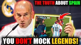 Thumbnail: ZIDANE DECLARES WAR ON SPAIN — His BRUTAL Defense of Messi & Argentina SHOCKS the World!