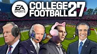 Thumbnail: US Presidents Play College Football 27