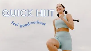 Thumbnail: 12 Minute Quick HIIT At-Home Workout | Strength + Cardio | The Fit Flamingo