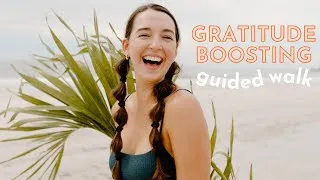Thumbnail: Grounded & Grateful Guided Walk | Energizing & Uplifting | Feel Good Walk for Women 🌿