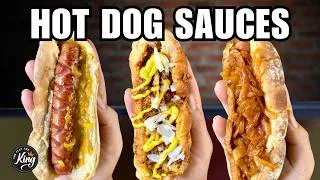 Thumbnail: Most People Cook Boring Hot Dogs - 3 Must Make Hot Dog Sauces Fix That!