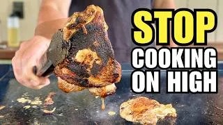 Thumbnail: STOP Cooking on HIGH - Are you making these griddle mistakes?