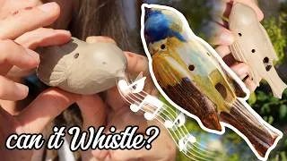 Thumbnail: Crafting a Clay Bird Whistle | Simple Pottery Technique