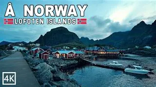 Thumbnail: Å, Lofoten 🇳🇴 Norway’s Stunning Arctic Village | Stunning Evening Walking Tour 4K  #norway