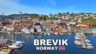 Thumbnail: BREVIK 🇳🇴 Norway | Historic Coastal Town Walking Tour & Drone 4K 60fps