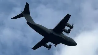 Thumbnail: Belgian Air Force A400M departing Kleine-Brogel Air Base 2024