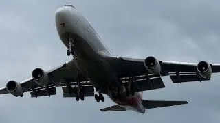 Thumbnail: Asiana Airlines freighter 747 landing at Brussels from New York JFK 🇺🇸
