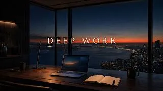 Thumbnail: Deep Work Music for Night Focus | Dark Minimal Electronic Ambient
