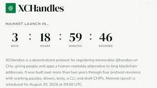 Thumbnail: XCH Handles