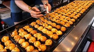 Thumbnail: 대한민국 1등! 일본에서도 배우러 오는 타코야끼 달인! 줄서서 먹는 타코야끼 트럭 / Amazing skill of Takoyaki Master |Korean Street Food