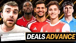 Thumbnail: EXIT DEAL CONFIRMED! Alvarez & Bruno G Update🚨Kone to Man Utd ADVANCING☑️ Kroupi & Garnacho BOMBS