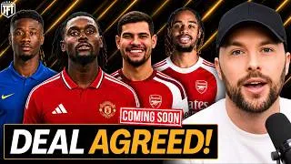 Thumbnail: Kone to Man Utd ON✅ Huge Barcola UPDATE⏳Bruno Guimarães & Camavinga Update