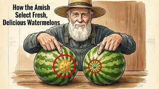 Thumbnail: Just Look At These Amish Tips For Picking Fresh, Juicy Watermelons!