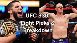 Thumbnail: UFC 330 - Fight Predictions & Breakdown
