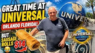 Thumbnail: FUN TIME AT UNIVERSAL STUDIOS ORLANDO! BUT $14 SAUSAGE ROLLS?! 😂💰