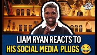 Thumbnail: Liam Ryan reacts to his hilarious social media ads 😂 | 2026 | The Front Bar | St Kilda | West Coast