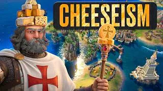 Thumbnail: I Used Cheese to Start a Holy War in Civ 6