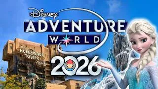 Thumbnail: Disney Adventure World RIDES & ATTRACTIONS 2026 | Disneyland Paris Resort