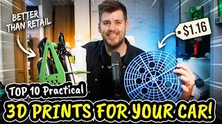 Thumbnail: TOP Practical 3D Prints For Your Car! [$1.16 3D Printed Better Than $19.99 RETAIL!