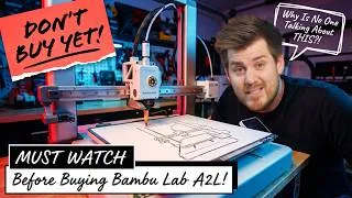 Thumbnail: TOP 5 Things I Wish I'd Known Before Buying Bambu Lab A2L! MUST WATCH Before Buying! [Non-sponsored]