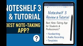 Thumbnail: Noteshelf 3 | Best Note-Taking App for Students & Professionals?
