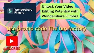 Thumbnail: Unlock Your Video Editing Potential with Wondershare Filmora #editingtips