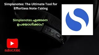 Thumbnail: Simplenotes : The Ultimate Tool for Effortless Note-Taking