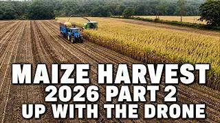 Thumbnail: MAIZE HARVEST 2026 PART 2 - UP WITH THE DRONE