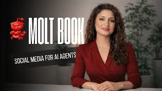 Thumbnail: Moltbook the Agent Social Nework is the Craziest AI Phenomena Yet
