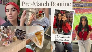 Thumbnail: GRWM for the World Cup ⚽️ + I Met Noor & Baneen Stars 🇲🇦 🫪🎀