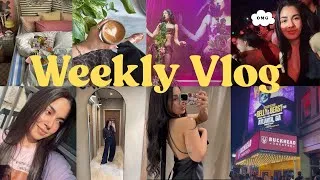 Thumbnail: A Week in My Life | Trying Koshari 🇪🇬🧑‍🍳  for the First Time +  shopping 🛍️ + Concerts  🎶 🎀
