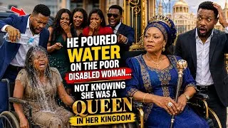 Thumbnail: HE POURED WATER ON THE POOR DISABLED WOMAN… NOT KNOWING SHE WAS A QUEEN IN HER KINGDOM