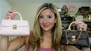 Thumbnail: Louis Vuitton Nano Madeleine In Depth Handbag Review ~ What fits, Mod Shots & more! 🤎🩷