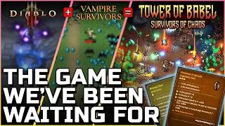 Thumbnail: This NEW bullet heaven game could be HUGE! - Tower of Babel