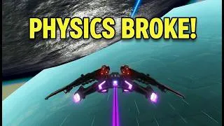 Thumbnail: We Found the Craziest Planet Collision in No Man's Sky… Physics Broke!