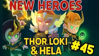Thumbnail: NEW HEROES Unleashed! Thor, Loki & Hela Join Archero 2 🔥 | Peak Arena & Preset Update!